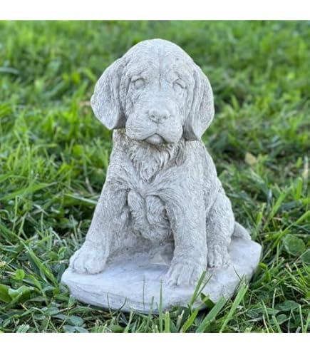 Amazon.com: Sandicast Original Size Beagle Sculpture, Lying